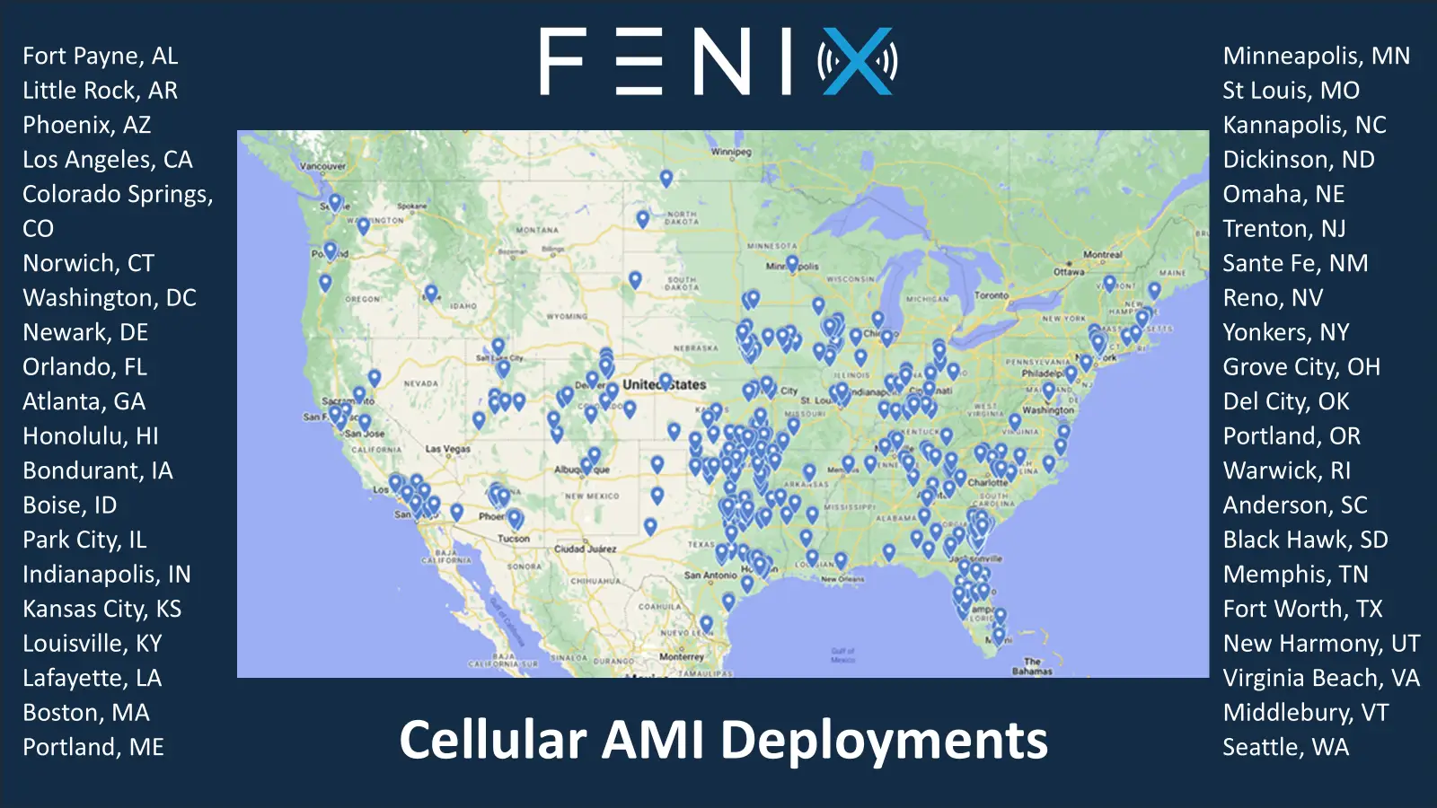 Cellular Fixed Network