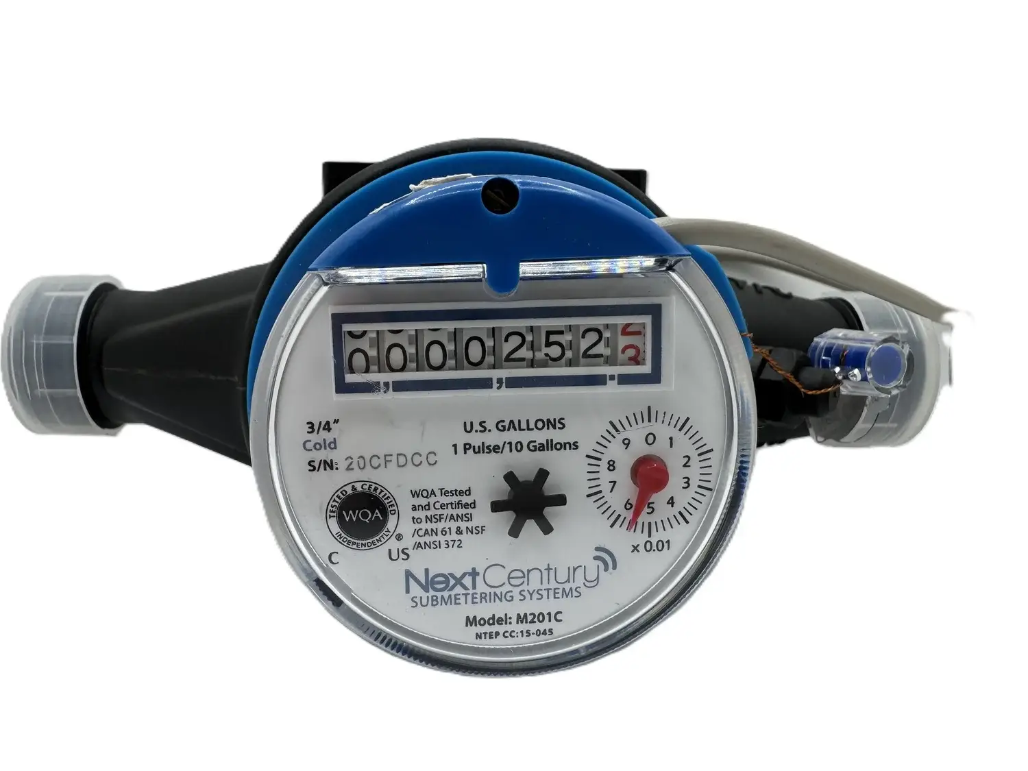 NextCentury M201C Multi-Jet Water Meter
